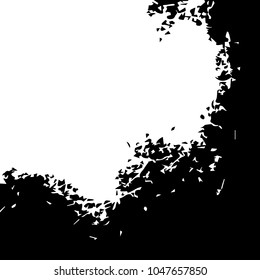 Scratched background with grunge texture