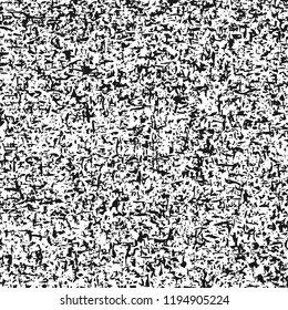 Scratched background template. White noise.