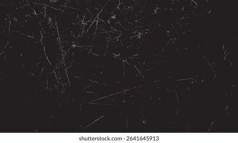 Scratched black texture for design projects grunge effect and distressed overlay for digital art and creative graphics