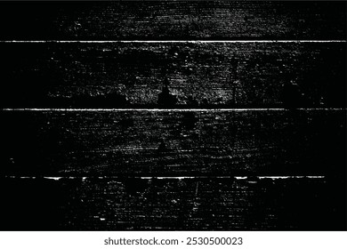 Scratched Black Wall Texture with White Scratches and Noise Effects for Monochrome Grunge Backgrounds