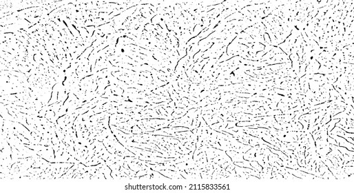 Scratched and Cracked Grunge Urban Background Texture Vector. Overlay Distress Grainy Grungy Effect. Distressed Backdrop Vector Illustration. Isolated Black on White Background. EPS 10.