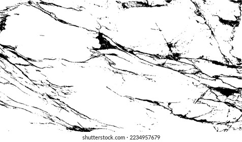 Scratched and Cracked Grunge Urban Background Texture Vector. Dust Overlay Distress Grainy Grungy Effect. Distressed Backdrop Vector Illustration. Isolated Black on White Background. EPS 10.
