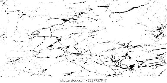 Scratched and Cracked Grunge Urban Background Texture Vector. Dust Overlay Distress Grainy Grungy Effect. Distressed Backdrop Vector Illustration. Isolated Black on White Background. EPS 10.