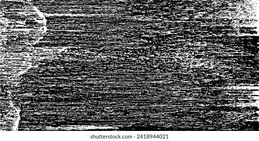 Scratched and Cracked Grunge Urban Background Texture Vector. Dust Overlay Distress Grainy Grungy Effect. Distressed Backdrop Vector Illustration. Isolated Black on White Background. EPS 10.