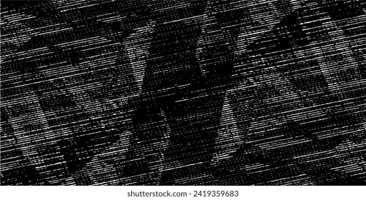 Scratched and Cracked Grunge Urban Background Texture Vector. Dust Overlay Distress Grainy Grungy Effect. Distressed Backdrop Vector Illustration. Isolated Black on White Background. EPS 10.