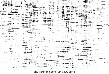 Scratched and Cracked Grunge Urban Background Texture Vector. Dust Overlay Distress Grainy Grungy Effect. Distressed Backdrop Vector Illustration. Isolated Black on White Background. EPS 10.