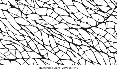 Scratched and Cracked Grunge Urban Background Texture Vector. Dust Overlay Distress Grainy Grungy Effect. Distressed Backdrop Vector Illustration. Isolated Black on White Background. EPS 10.