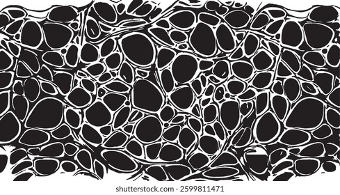 Scratched and Cracked Grunge Urban Background Texture Vector. Dust Overlay Distress Grainy Grungy Effect. Distressed Backdrop Vector Illustration. Isolated Black on White Background. EPS 10.