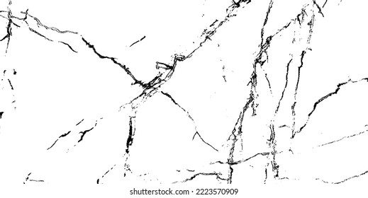Scratched and Cracked Surface Grunge Texture Vector. Uneven Overlay. Distressed Grungy Effect. Vector Illustration.Black Isolated on White Background. EPS 10.