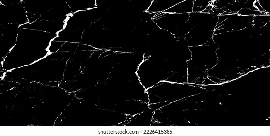 Scratched and Cracked Surface Grunge Texture Vector. Uneven Overlay. Distressed Grungy Effect. Vector Illustration.Black Isolated on White Background. EPS 10.