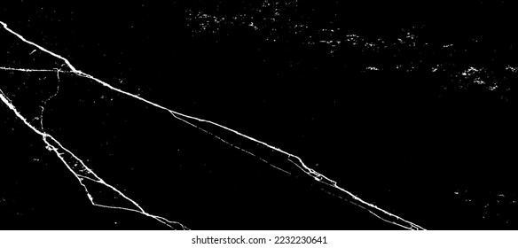 Scratched and Cracked Surface Grunge Texture Vector. Uneven Overlay. Distressed Grungy Effect. Vector Illustration.Black Isolated on White Background. EPS 10.