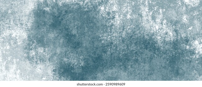 Scratched and Deep Blue Grunge Texture with a Rugged, Vintage, and Torn Appearance
