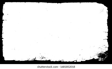 Scratched Frame. Grunge Urban Background Texture Vector. Dust Overlay. Distressed Grainy Grungy Framing Effect. Distressed Backdrop Vector Illustration. EPS 10.