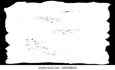 Scratched Frame. Grunge Urban Background Texture Vector. Dust Overlay. Distressed Grainy Grungy Framing Effect. Distressed Backdrop Vector Illustration. EPS 10.