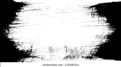 Scratched Frame. Grunge Urban Background Texture Vector. Dust Overlay. Distressed Grainy Grungy Framing Effect. Distressed Backdrop Vector Illustration. EPS 10.