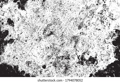 Scratched Frame. Grunge Urban Background Texture Vector. Dust Overlay. Distressed Grainy Grungy Framing Effect. Distressed Backdrop Vector Illustration. EPS 10.