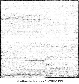 Cadre rayé. Image Vectorielle Texture D'Arrière-Plan Grunge Urbain. Superposition De Poussière. Effet De Cadrage Grunge Grainy Désiré. Illustration Vectorielle Arrière-Plan Déchiré. EPS10.