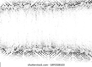 Scratched Frame. Grunge Urban Background Texture Vector. Dust Overlay. Distressed Grainy Grungy Framing Effect. Distressed Backdrop Vector Illustration. EPS 10.