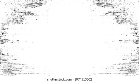 Scratched Frame. Grunge Urban Background Texture Vector. Dust Overlay. Distressed Grainy Grungy Framing Effect. Distressed Backdrop Vector Illustration. EPS 10.
