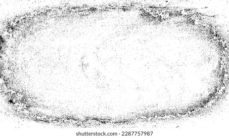 Scratched Frame. Grunge Urban Background Texture Vector. Dust Overlay. Distressed Grainy Grungy Framing Effect. Distressed Backdrop Vector Illustration. EPS 10.