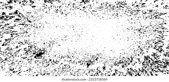 Scratched Frame. Grunge Urban Background Texture Vector. Dust Overlay. Distressed Grainy Grungy Framing Effect. Distressed Backdrop Vector Illustration. EPS 10.