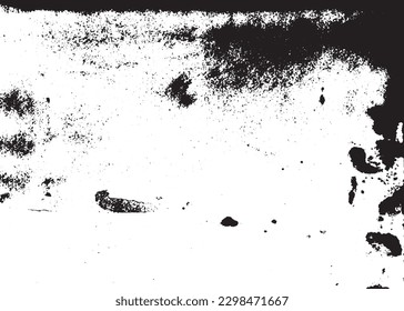 Scratched  Gritty Grunge Background Texture Vector. Dust Overlay Distress Grainy Grungy Effect and Decorative Noise Effect. Distressed Backdrop Vector Illustration.