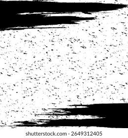 Scratched grunge background. Painted with brush strokes. Background with worn, scuffed and scratched effect, made in grunge style.