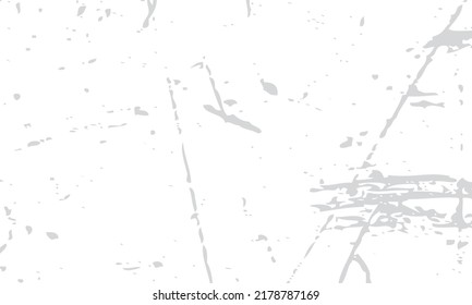 Scratched grunge background. Rough Grey-white vector texture. Grunge background. Abstract textured effect. Vector illustration.