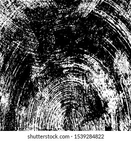 Scratched Grunge Background Texture Vector. Dust Overlay Distress Grainy Grungy Effect. Distressed Backdrop Vector Illustration. Isolated Black on White Background. EPS 10.