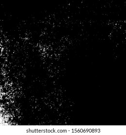 Scratched Grunge Background Texture Vector. Dust Overlay Distress Grainy Grungy Effect. Distressed Backdrop Vector Illustration. Isolated Black on White Background. EPS 10.