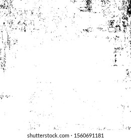 Scratched Grunge Background Texture Vector. Dust Overlay Distress Grainy Grungy Effect. Distressed Backdrop Vector Illustration. Isolated Black on White Background. EPS 10.