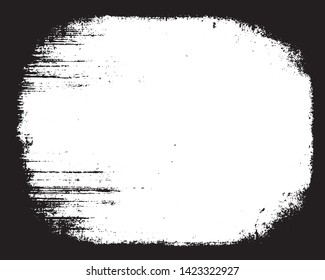 Scratched Grunge Frames. Urban Background Texture Vector. Dust Overlay. Distressed Grainy Grungy Framing Effect. Distressed Backdrop Vector Illustration. EPS 10.