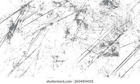 Fundo abstrato da textura grunge arranhado. Superfície áspera com linhas agudas e marcas afligidas. Layout de alto contraste para design visual moderno.
