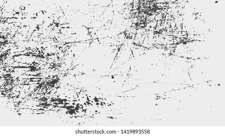 Scratched Grunge Urban Background Texture Vector. Dust Overlay Distress Grainy Grungy Effect. Distressed Backdrop Vector Illustration. EPS 10.