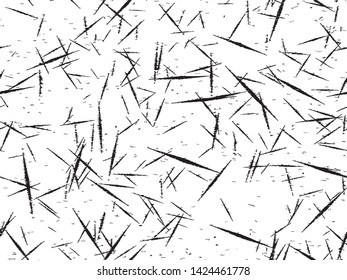Scratched Grunge Urban Background Texture Vector. Dust Overlay Distress Grainy Grungy Effect. Distressed Backdrop Vector Illustration. Isolated Black on White Background. EPS 10.