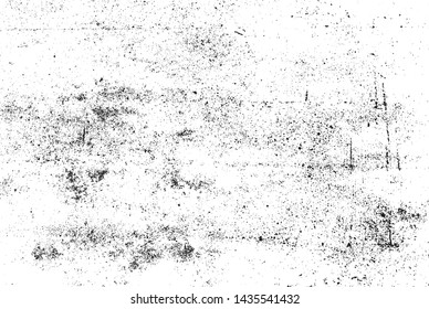 Scratched Grunge Urban Background Texture Vector. Dust Overlay Distress Grainy Grungy Effect. Distressed Backdrop Vector Illustration. Isolated Black on White Background. EPS 10. - Shutterstock ID 1435541432