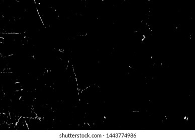 Vector De Textura De Fondo Urbano Grunge. Efecto Grunguayo De Dolor En La Superposición Del Polvo. Ilustración del vector de fondo con problemas. Negro aislado sobre fondo blanco. EPS 10.