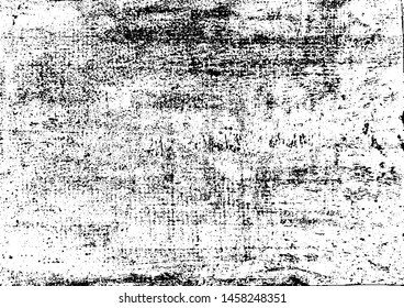 Scratched Grunge Urban Background Texture Vector. Dust Overlay Distress Grainy Grungy Effect. Distressed Backdrop Vector Illustration. Isolated Black on White Background. EPS 10.