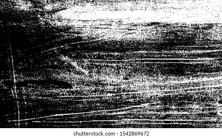 Scratched Grunge Urban Background Texture Vector. Dust Overlay Distress Grainy Grungy Effect. Distressed Backdrop Vector Illustration. Isolated Black on White Background. EPS 10.