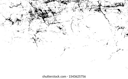 Scratched Grunge Urban Background Texture Vector. Dust Overlay Distress Grainy Grungy Effect. Distressed Backdrop Vector Illustration. Isolated Black on White Background. EPS 10.