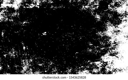 Scratched Grunge Urban Background Texture Vector. Dust Overlay Distress Grainy Grungy Effect. Distressed Backdrop Vector Illustration. Isolated Black on White Background. EPS 10.