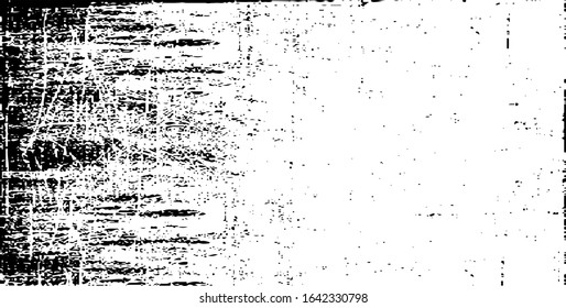 Scratched Grunge Urban Background Texture Vector. Dust Overlay Distress Grainy Grungy Effect. Distressed Backdrop Vector Illustration. Isolated Black on White Background. EPS 10.