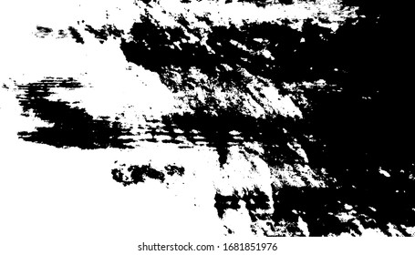 Scratched Grunge Urban Background Texture Vector. Dust Overlay Distress Grainy Grungy Effect. Distressed Backdrop Vector Illustration. Isolated Black on White Background. EPS 10.
