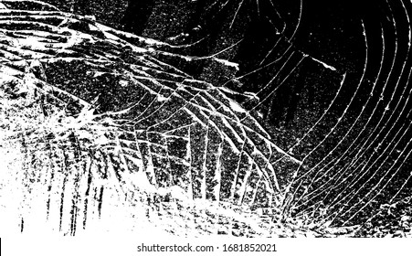 Scratched Grunge Urban Background Texture Vector. Dust Overlay Distress Grainy Grungy Effect. Distressed Backdrop Vector Illustration. Isolated Black on White Background. EPS 10.
