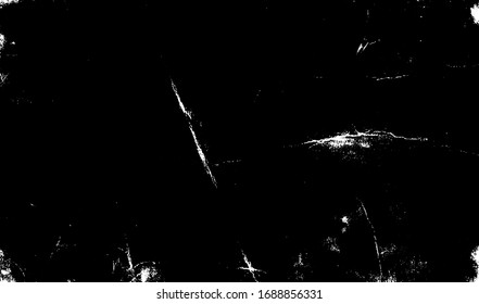 Scratched Grunge Urban Background Texture Vector. Dust Overlay Distress Grainy Grungy Effect. Distressed Backdrop Vector Illustration. Isolated Black on White Background. EPS 10.