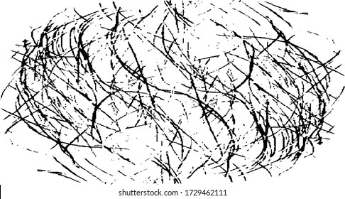 Vector De Textura De Fondo Urbano Grunge Escrachado. Efecto Grunguítico Grave de Dust Overlay Ilustración de vectores de fondo con problemas. Negro aislado sobre fondo blanco. EPS 10.