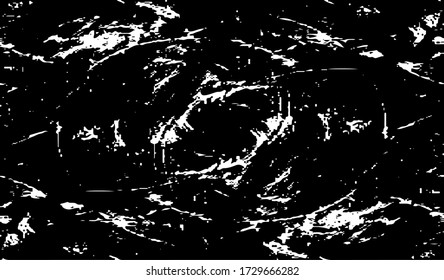 Vector De Textura De Fondo Urbano Grunge Escrachado. Efecto Grunguítico Grave de Dust Overlay Ilustración de vectores de fondo con problemas. Negro aislado sobre fondo blanco. EPS 10.