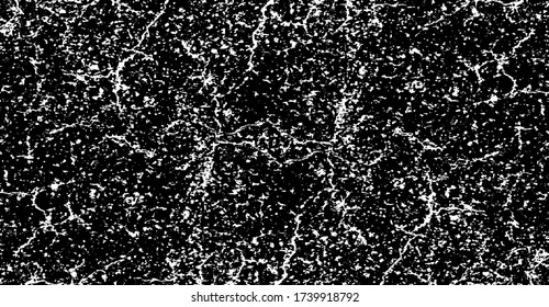 Schokratzer Grunge Urban Hintergrund Textur Vector. Dust Overlay Distress Grainy Grungy Effekt. Fehlerhafte Vector-Illustration im Hintergrund. Isolated Black on White Background. EPS 10.
