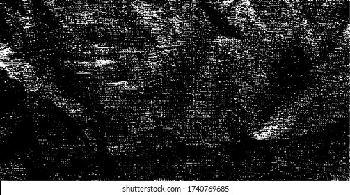 Scratched Grunge Urban Background Texture Vector. Dust Overlay Distress Grainy Grungy Effect. Distressed Backdrop Vector Illustration. Isolated Black on White Background. EPS 10.