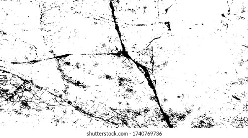 Scratched Grunge Urban Background Texture Vector. Dust Overlay Distress Grainy Grungy Effect. Distressed Backdrop Vector Illustration. Isolated Black on White Background. EPS 10.